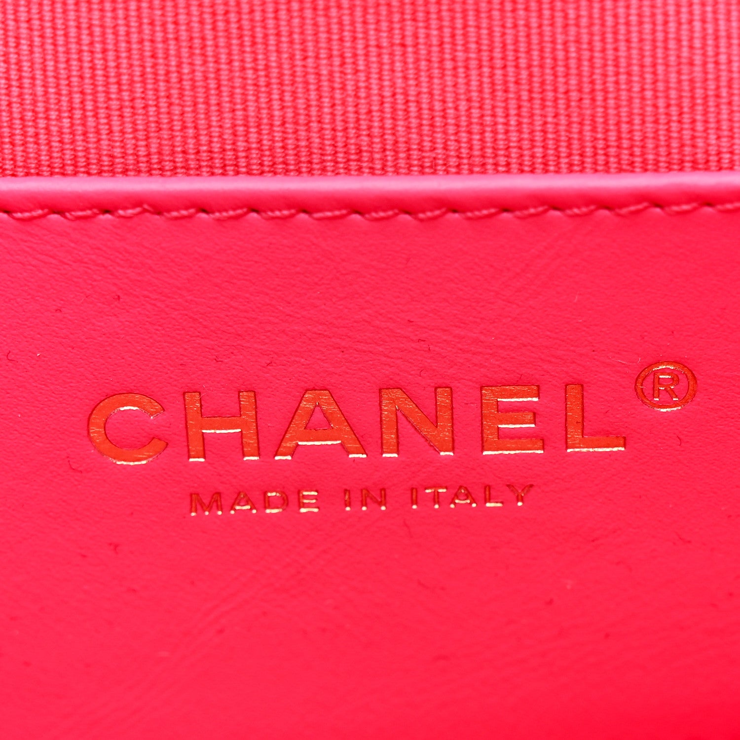 Chanel Lambskin Quilted Giant CC Baguette Bag Fuchsia 6 of 11