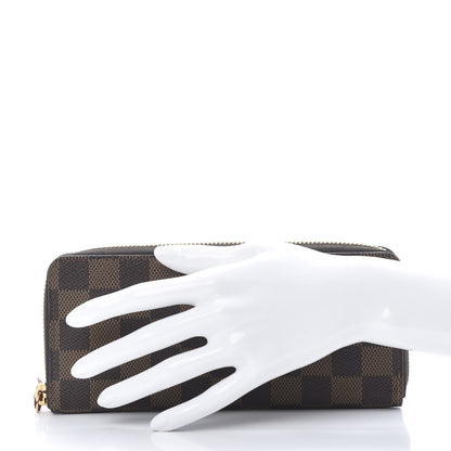 Louis Vuitton Damier Ebene Clemence Wallet 2 of 7