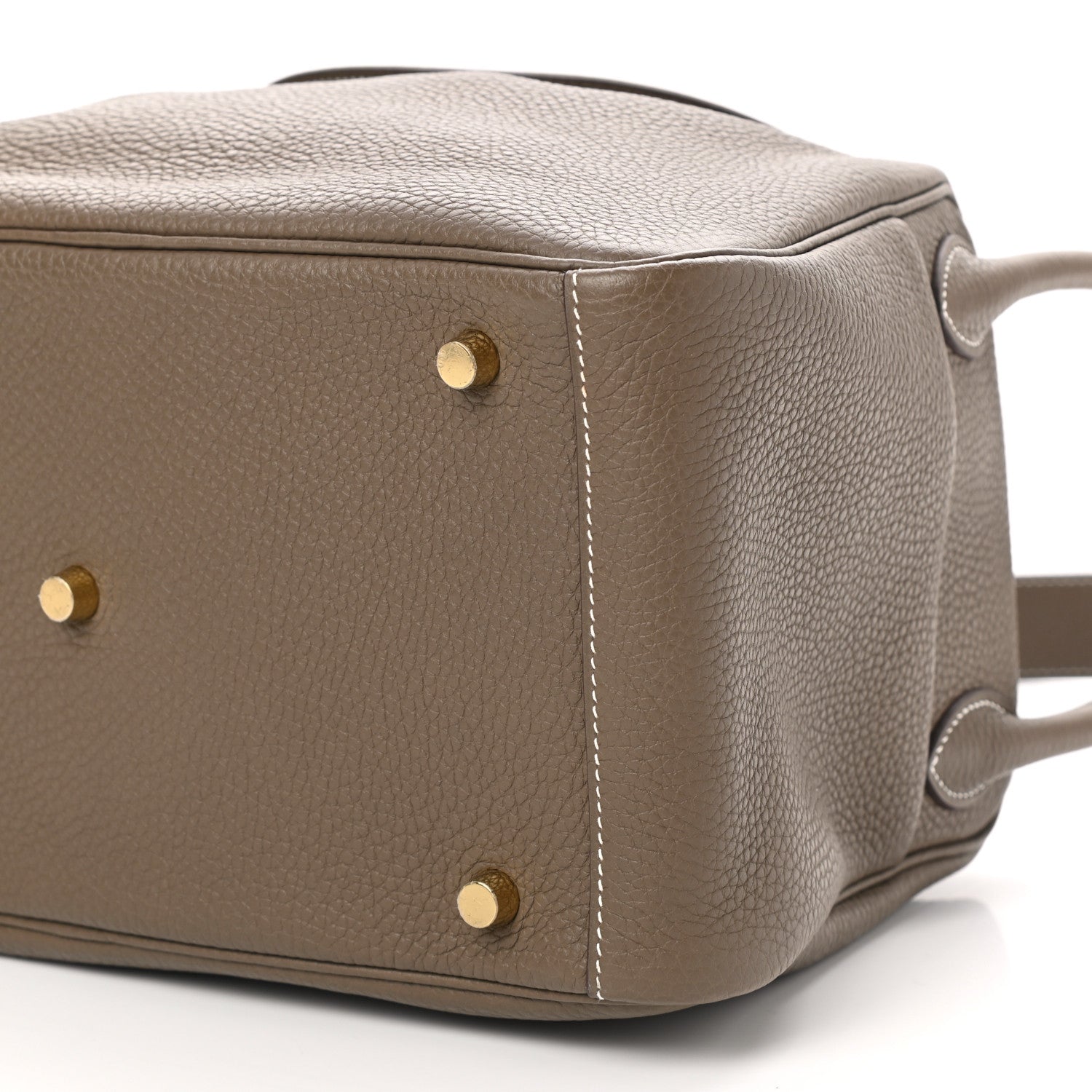 Hermes Taurillon Clemence Lindy 30 Etoupe 10 of 10