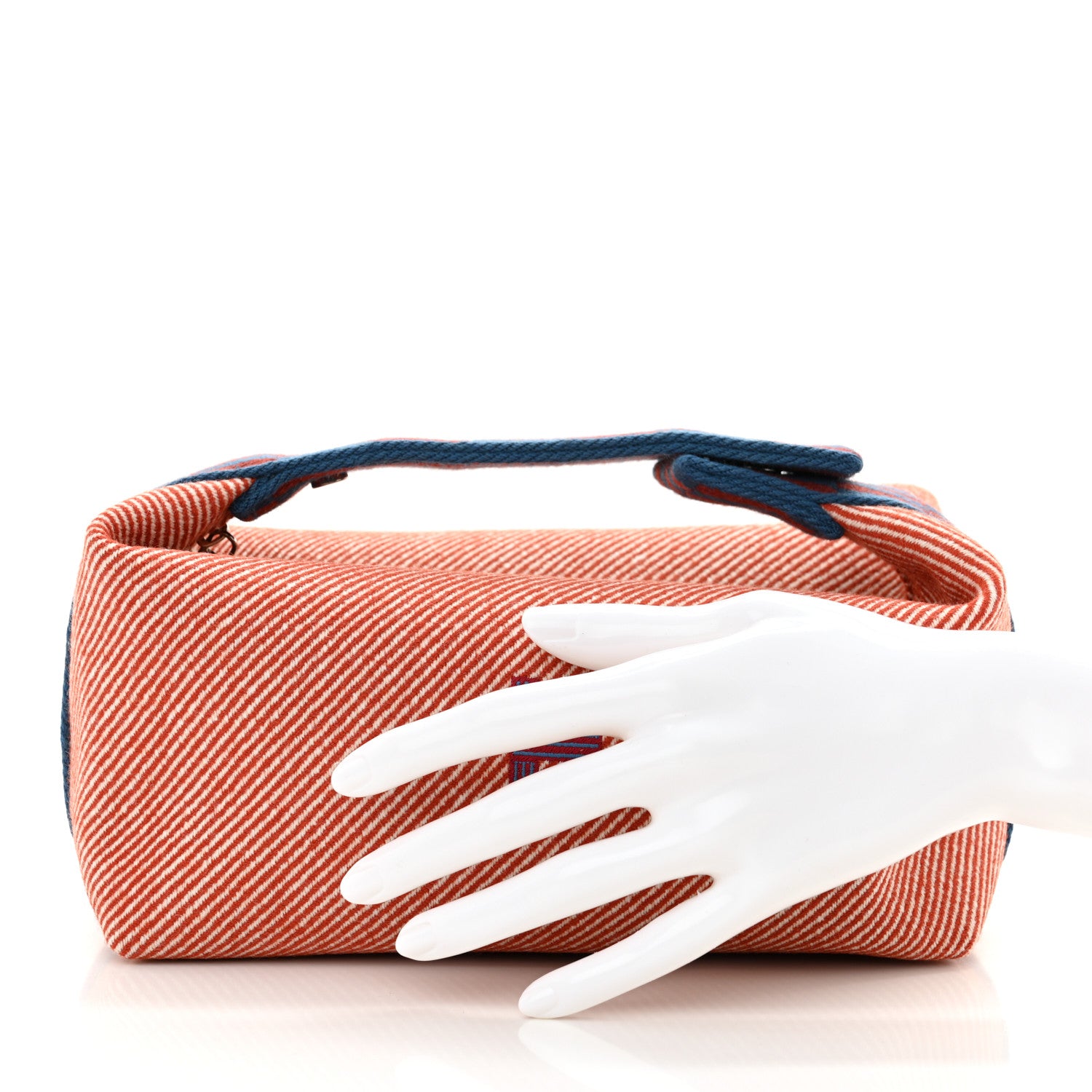 Hermes Wool Small Bride-A-Brac H Natte Pouch Tomette 2 of 12