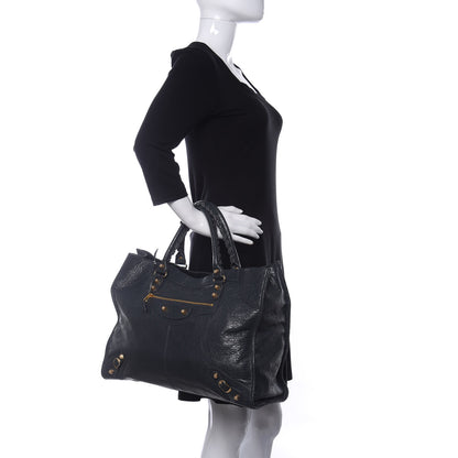 Balenciaga Agneau Giant 12 Gold Hardware Monday Anthracite 2 of 9