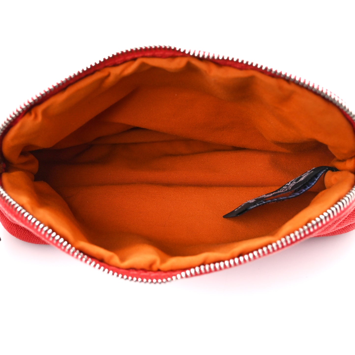 Cotton Bolide Travel Cosmetic Pouch Rouge
