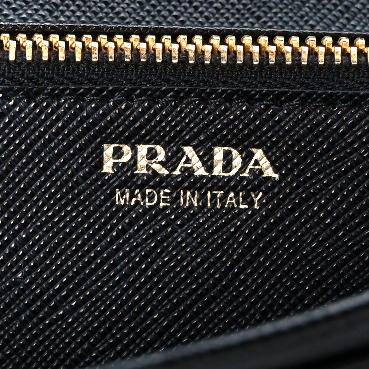 Prada Saffiano Metal Continental Flap Wallet Black 14 of 18