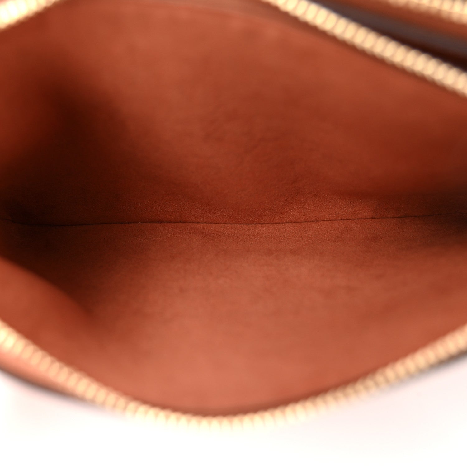 Louis Vuitton Empreinte Monogram Giant Double Zip Pochette Caramel 6 of 11