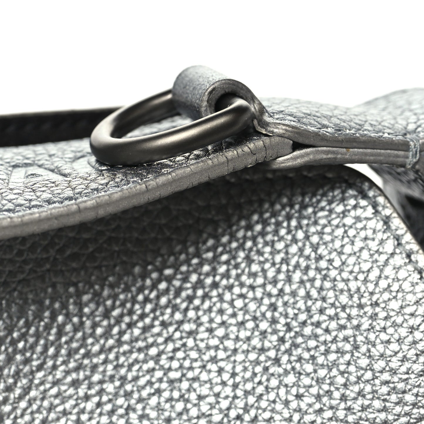 Metallic Calfskin XS Tool 2.0 North-South Tote Silver