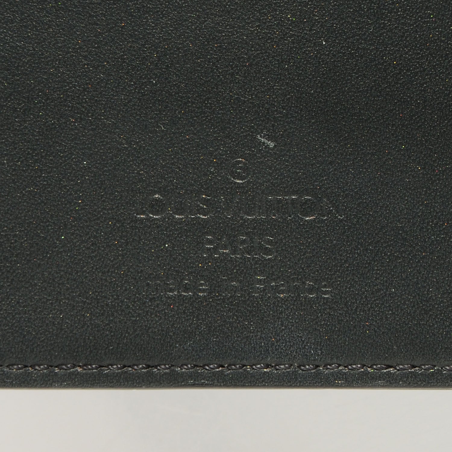 Louis Vuitton Mat Monogram Medium Ring Agenda Cover Black 6 of 7