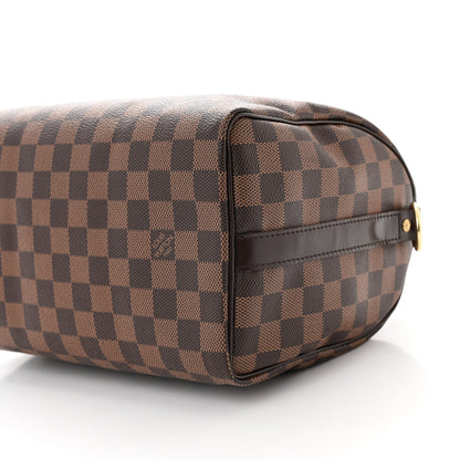 Louis Vuitton Damier Ebene Speedy Bandouliere 25 10 of 10