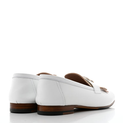 Hermes Calfskin Womens Royal Loafers 40 Multicolor White 4 of 8