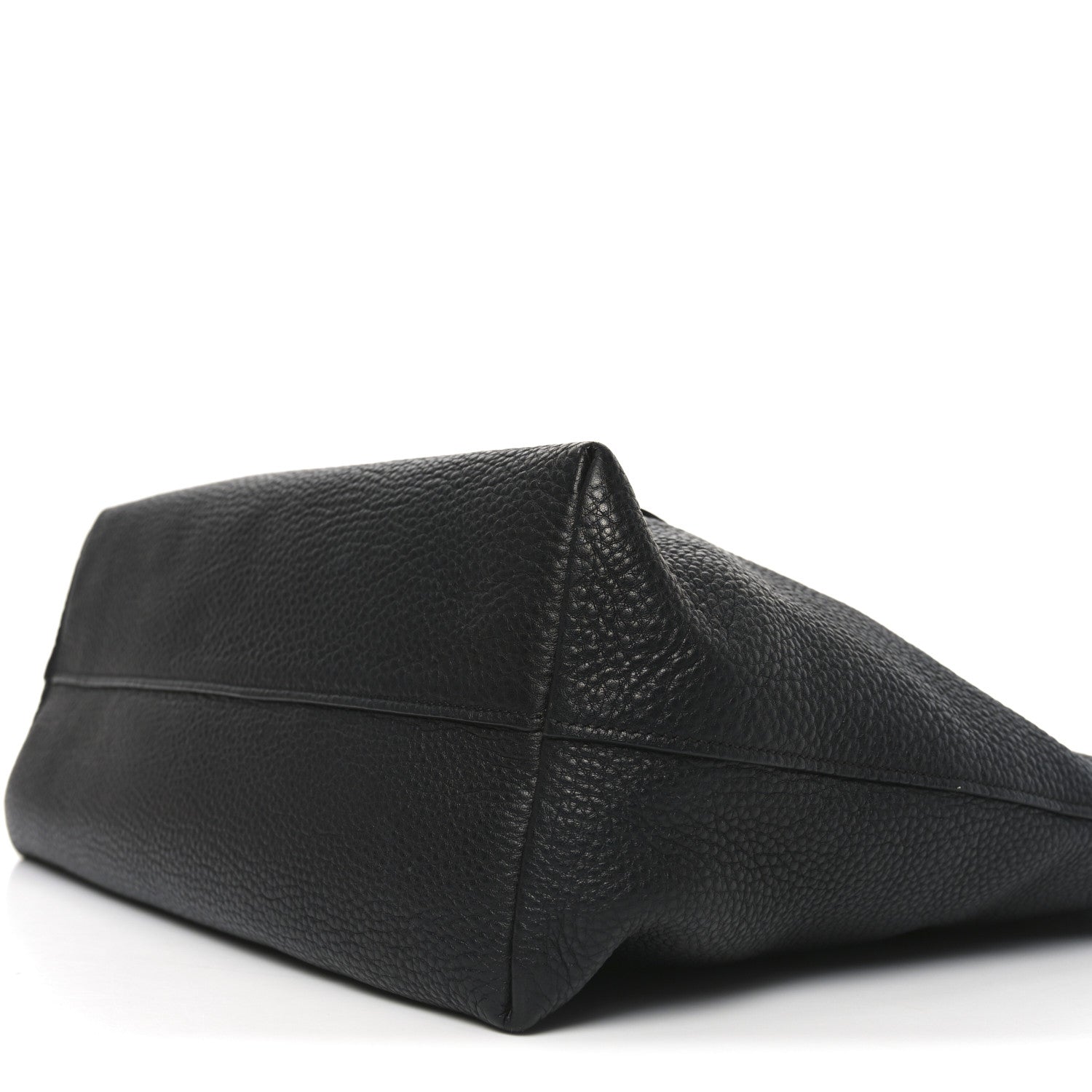 Prada Vitello Daino Pocket Shopping Tote Black 9 of 9