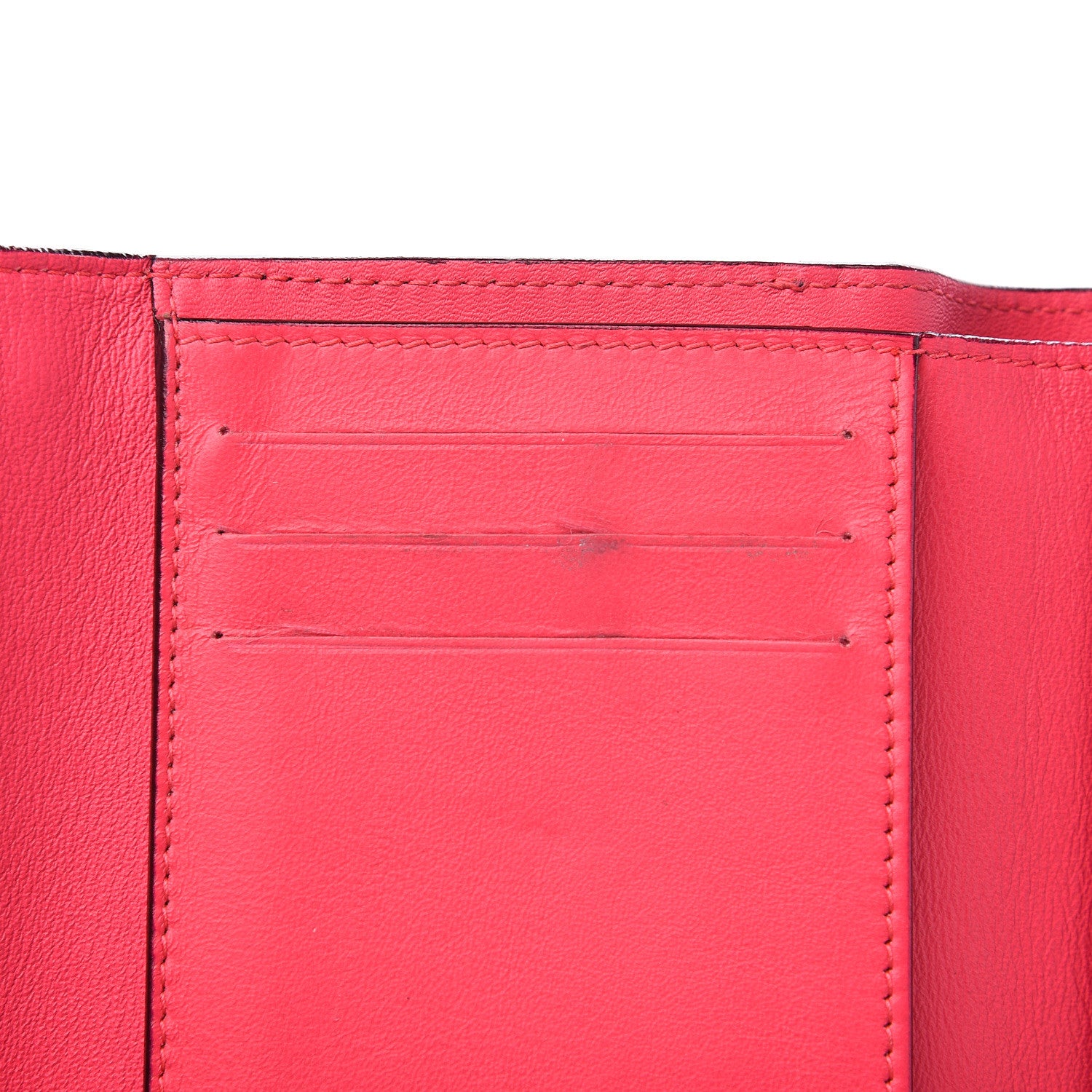 Christian Dior Bullcalf Diorissimo Medium Envelope Wallet Black 7 of 8