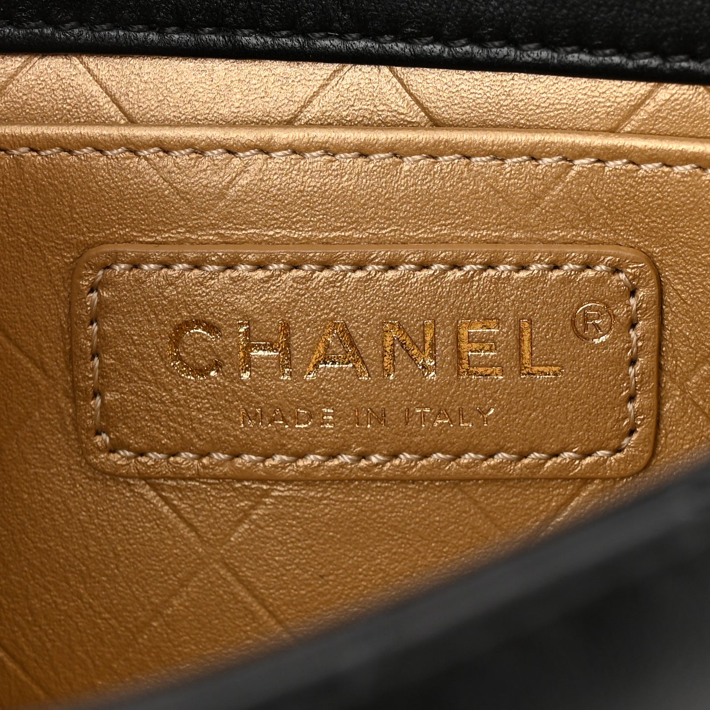 Lambskin Quilted Mini Coco Clips Single Flap Black