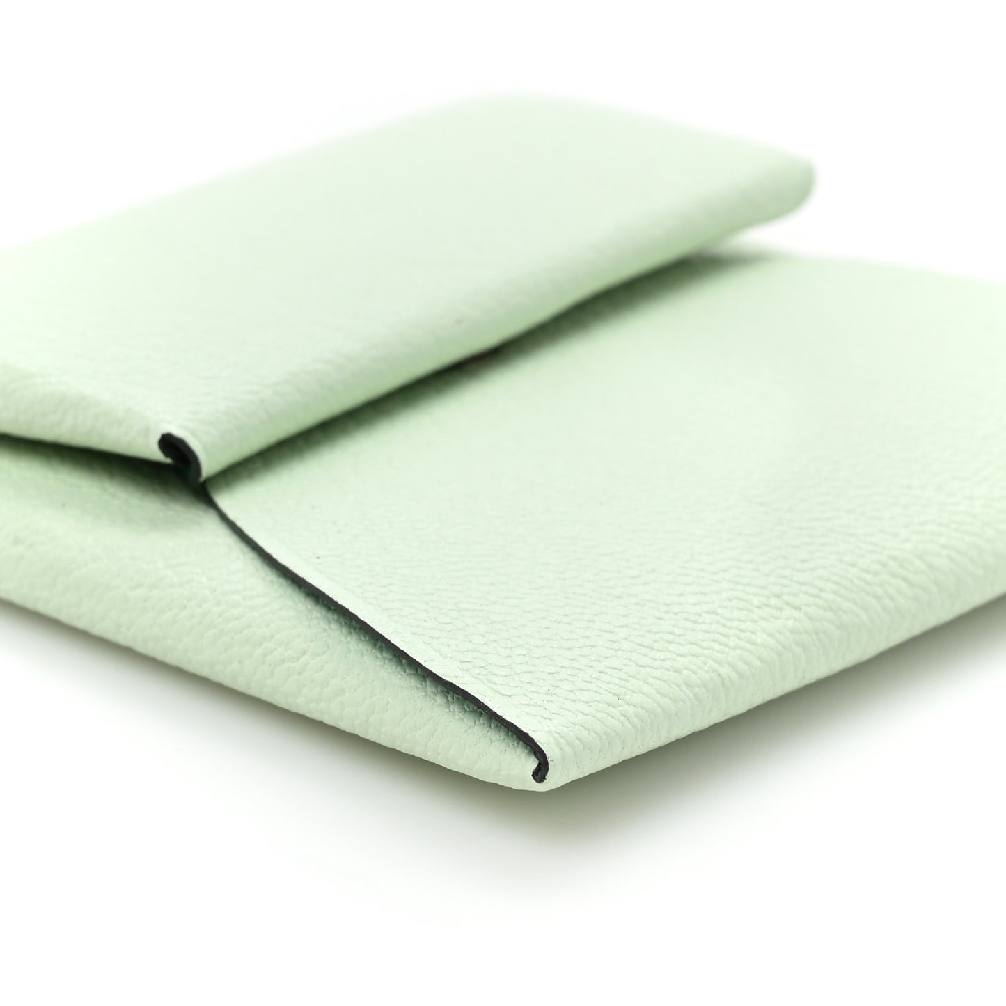 Chevre Mysore Bastia Verso Coin Purse Vert Fizz Menthe
