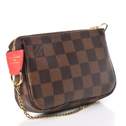 Louis Vuitton Damier Ebene 2016 Christmas Animation Mini Pochette Accessories 3 of 10