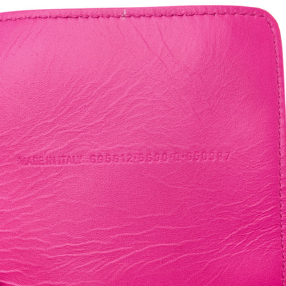 Balenciaga Nylon Lambskin Woven Small Ibiza Basket With Strap Lipstick Pink 7 of 11