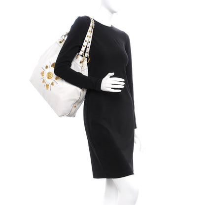 Gucci Calfskin Irina Tote White 2 of 11