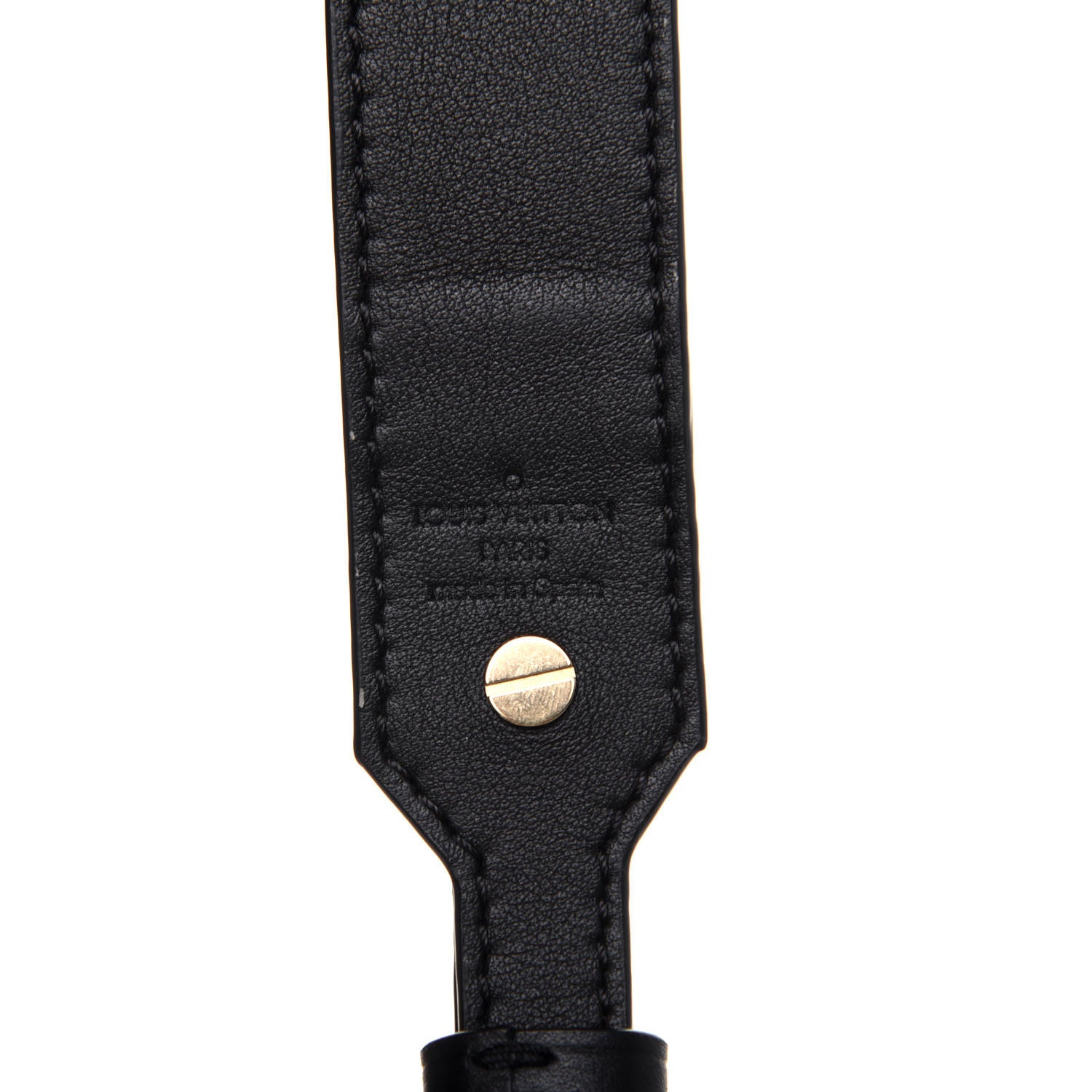 Louis Vuitton Monogram Bandouliere Shoulder Strap XL Black 4 of 7