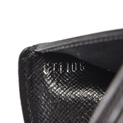 Louis Vuitton Epi Slender Wallet Black 8 of 9