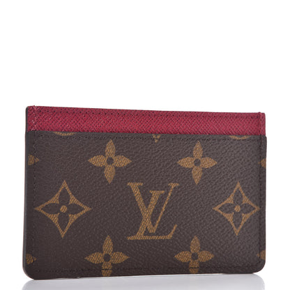 Louis Vuitton Monogram Card Holder Fuchsia 3 of 7
