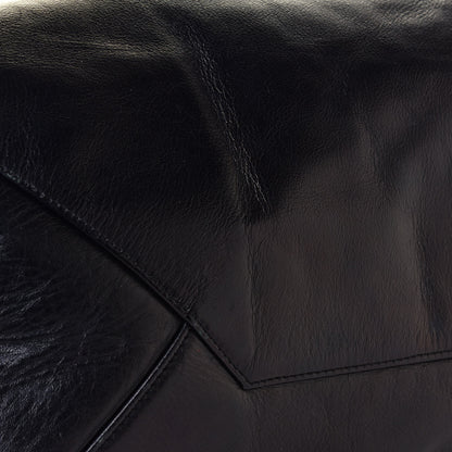 Celine Lambskin Horizontal Cabas Black 5 of 5
