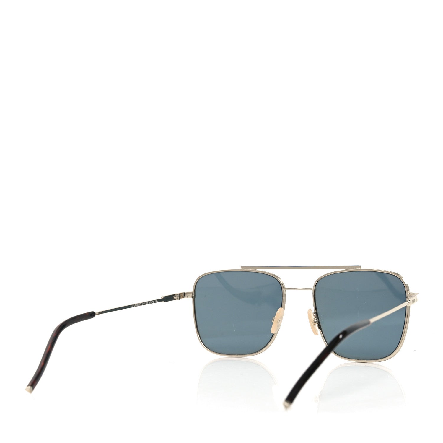 Fendi Mirrored Square Sunglasses FF M0008/S Gold 3 of 7