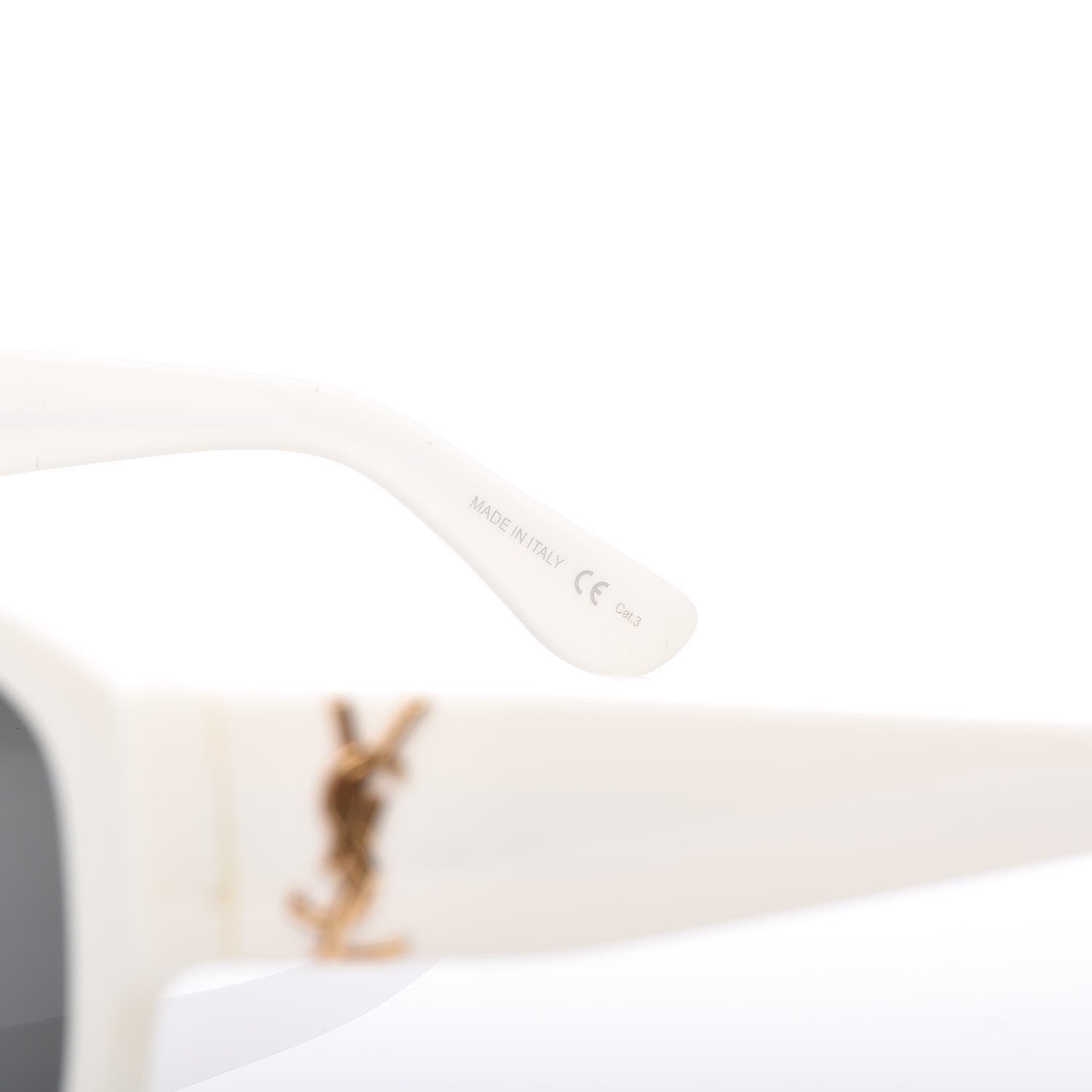 Saint Laurent SL M3 007 Sunglasses Ivory 7 of 8