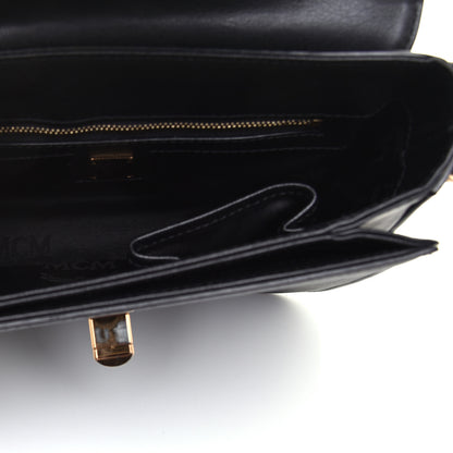 MCM Saffiano Milla Crossbody Black 5 of 9