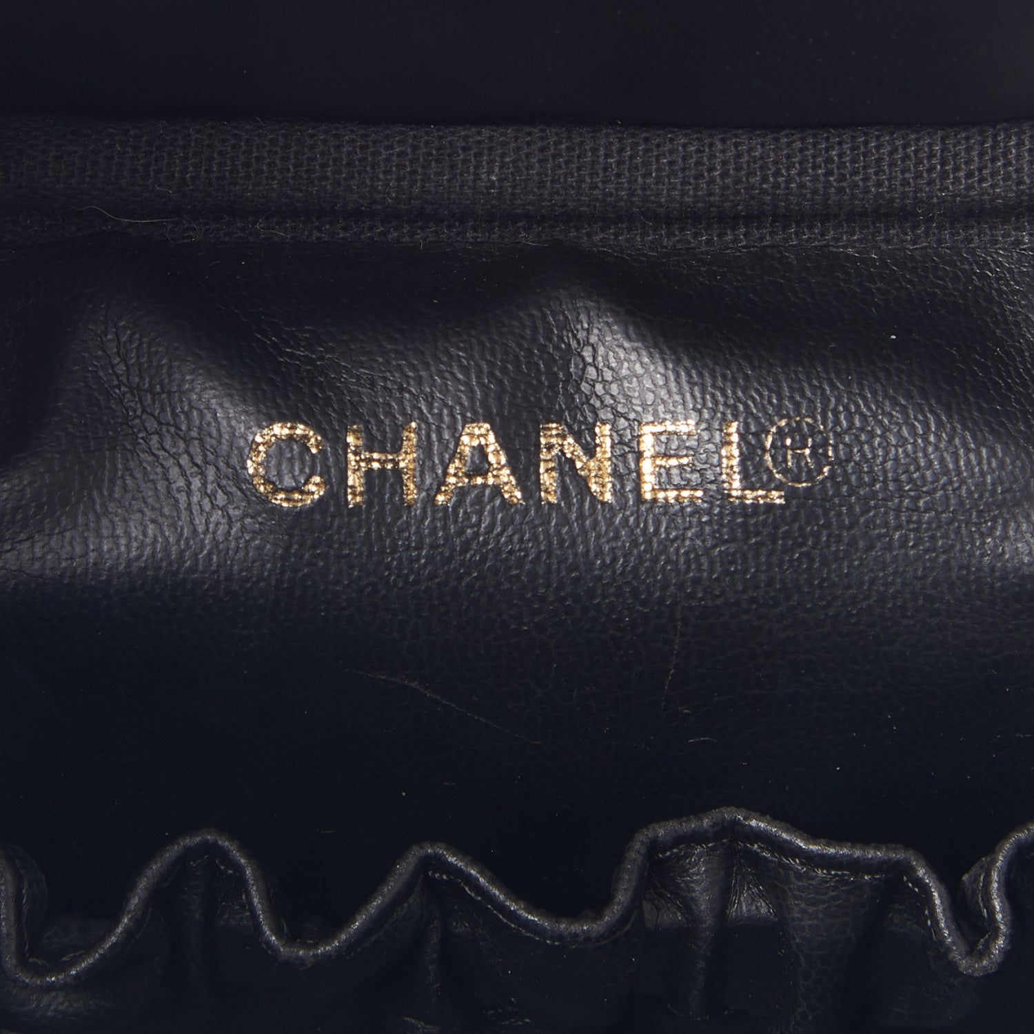 Chanel Caviar Vanity Cosmetic Case Black 7 of 8
