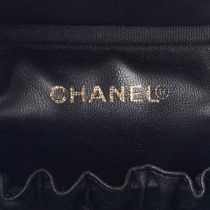 Chanel Caviar Vanity Cosmetic Case Black 7 of 8
