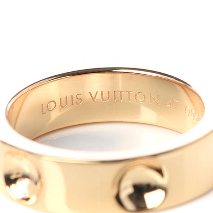 Louis Vuitton 18K Yellow Gold Empreinte Ring 47 4 4 of 5