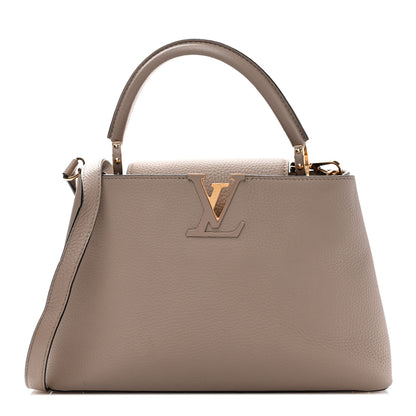 Louis Vuitton Taurillon Capucines PM Galet 1 of 9