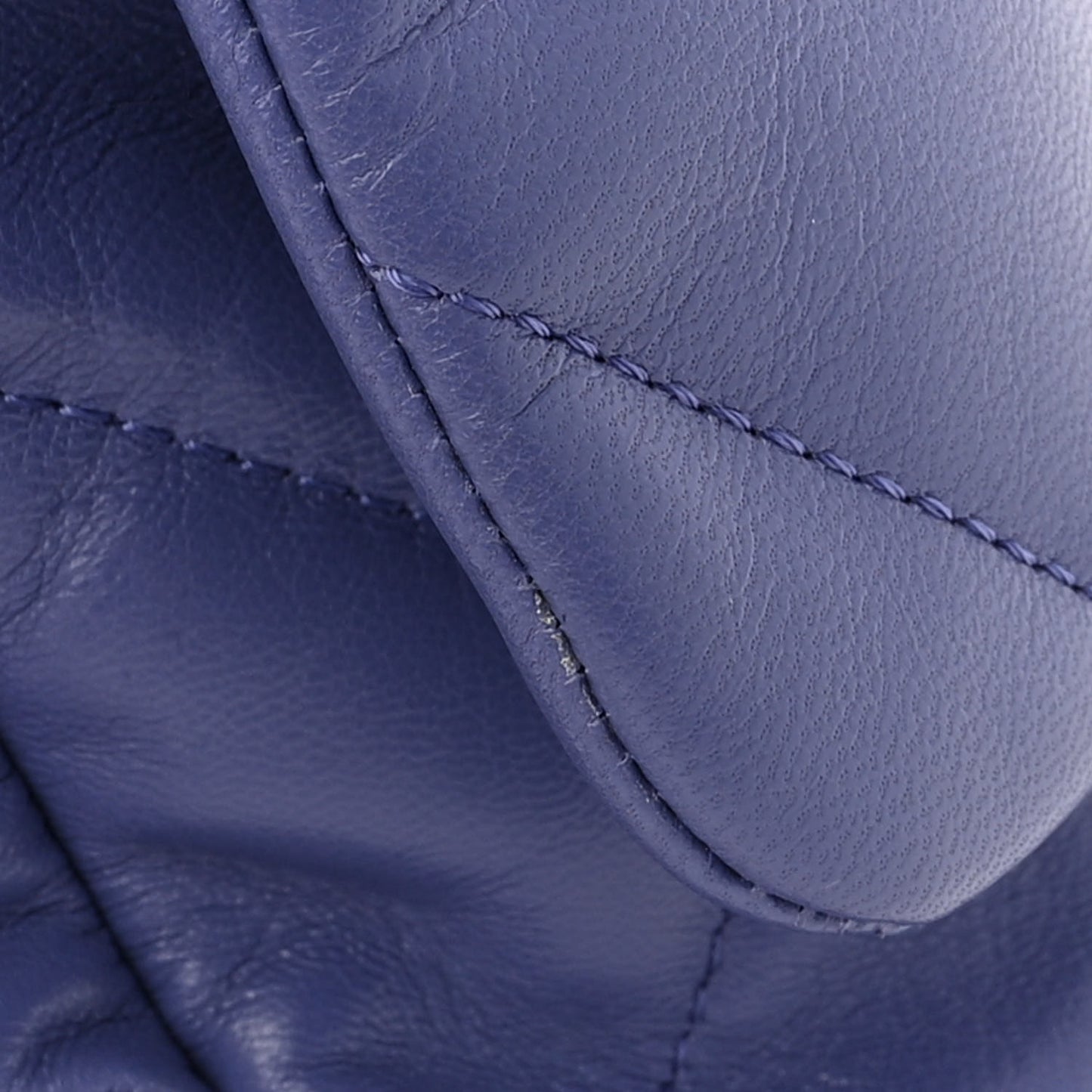 Lambskin Quilted Large Chanel 19 Flap Purple
