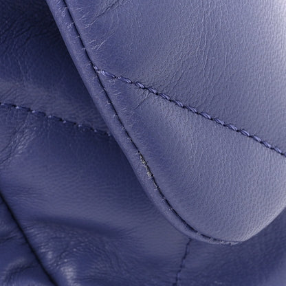 Chanel Lambskin Quilted Large Chanel 19 Flap Purple 11 of 11