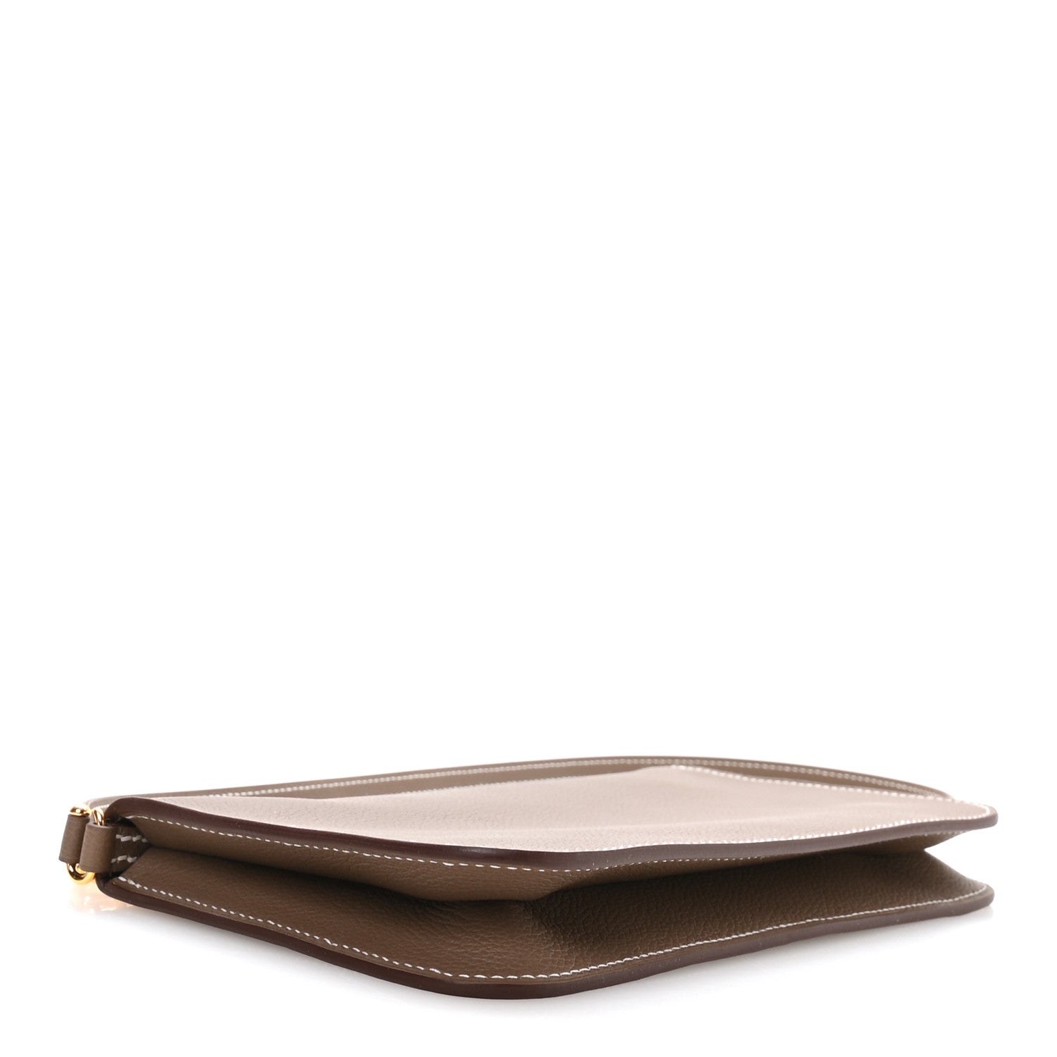 Hermes Evercolor Chaine d'Ancre Zipengo Pochette To Go Etoupe 3 of 9