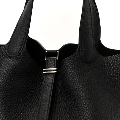 Hermes Taurillon Clemence Picotin Lock 18 PM Black 13 of 17