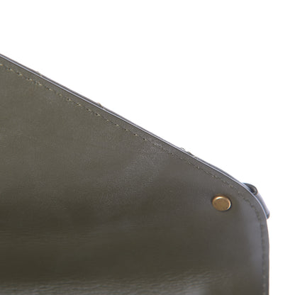 Louis Vuitton Calfskin New Wave Chain MM Kaki 13 of 13