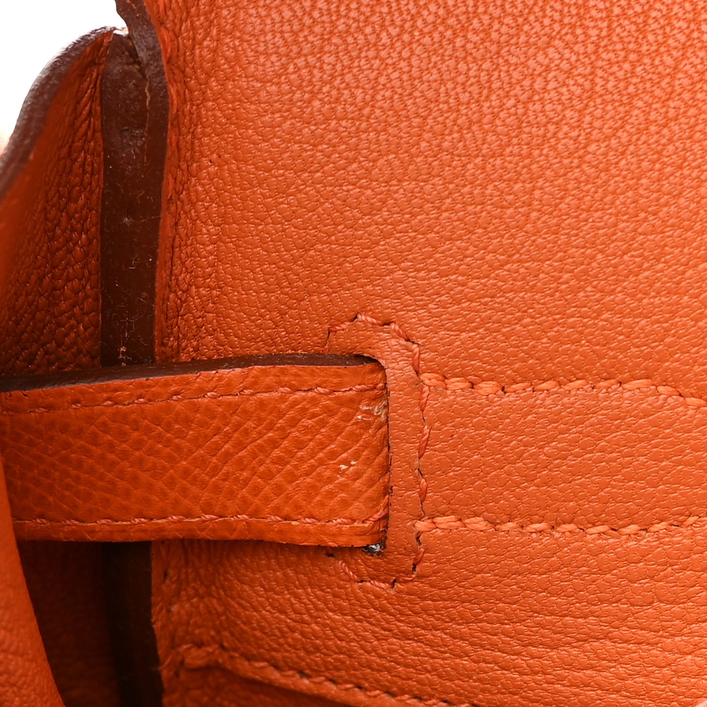 Epsom Birkin 35 Orange