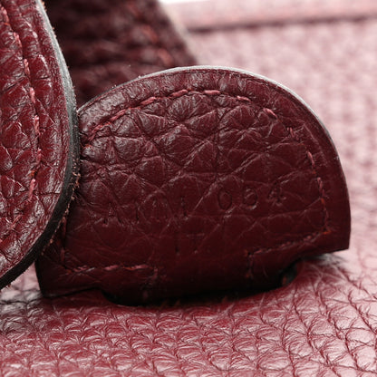 Hermes Taurillon Clemence Evelyne III PM Bordeaux 7 of 10