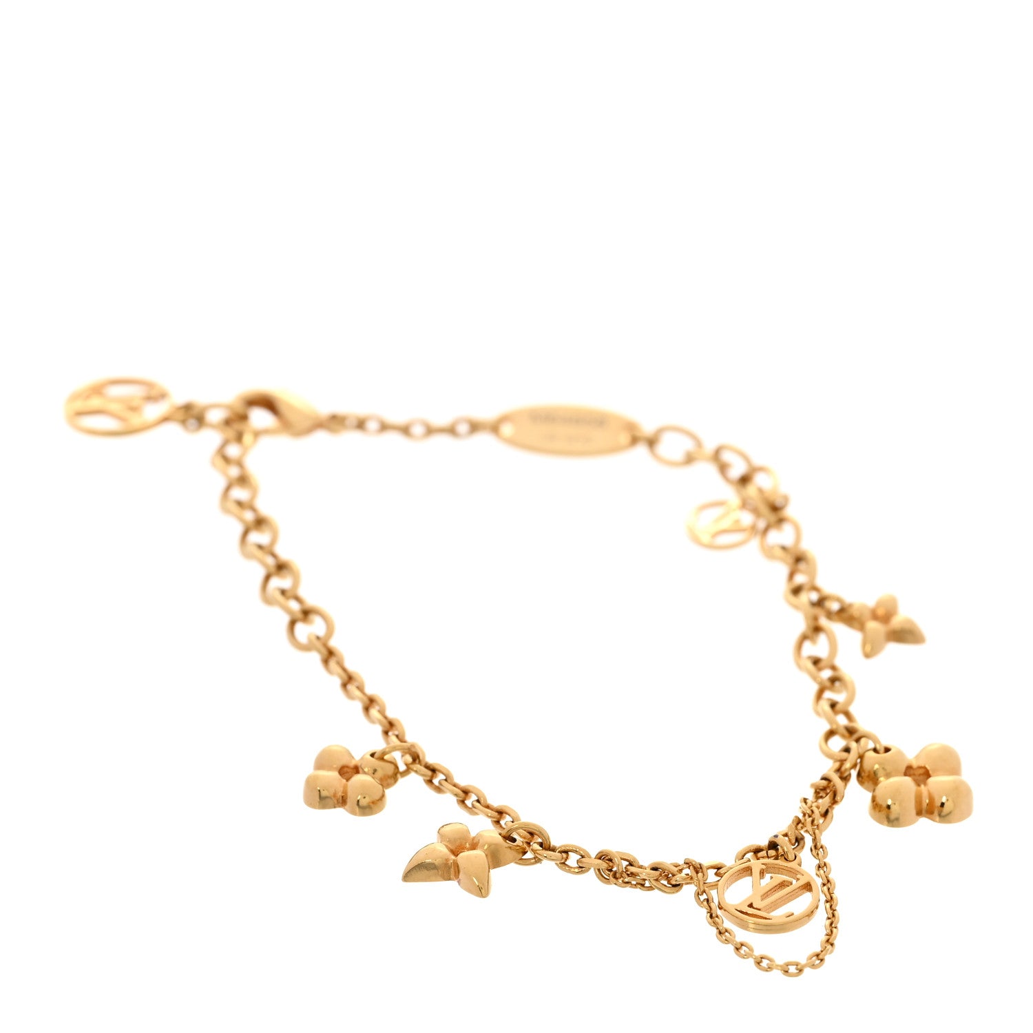 Louis Vuitton Metal Monogram Blooming Supple Bracelet 1 of 6