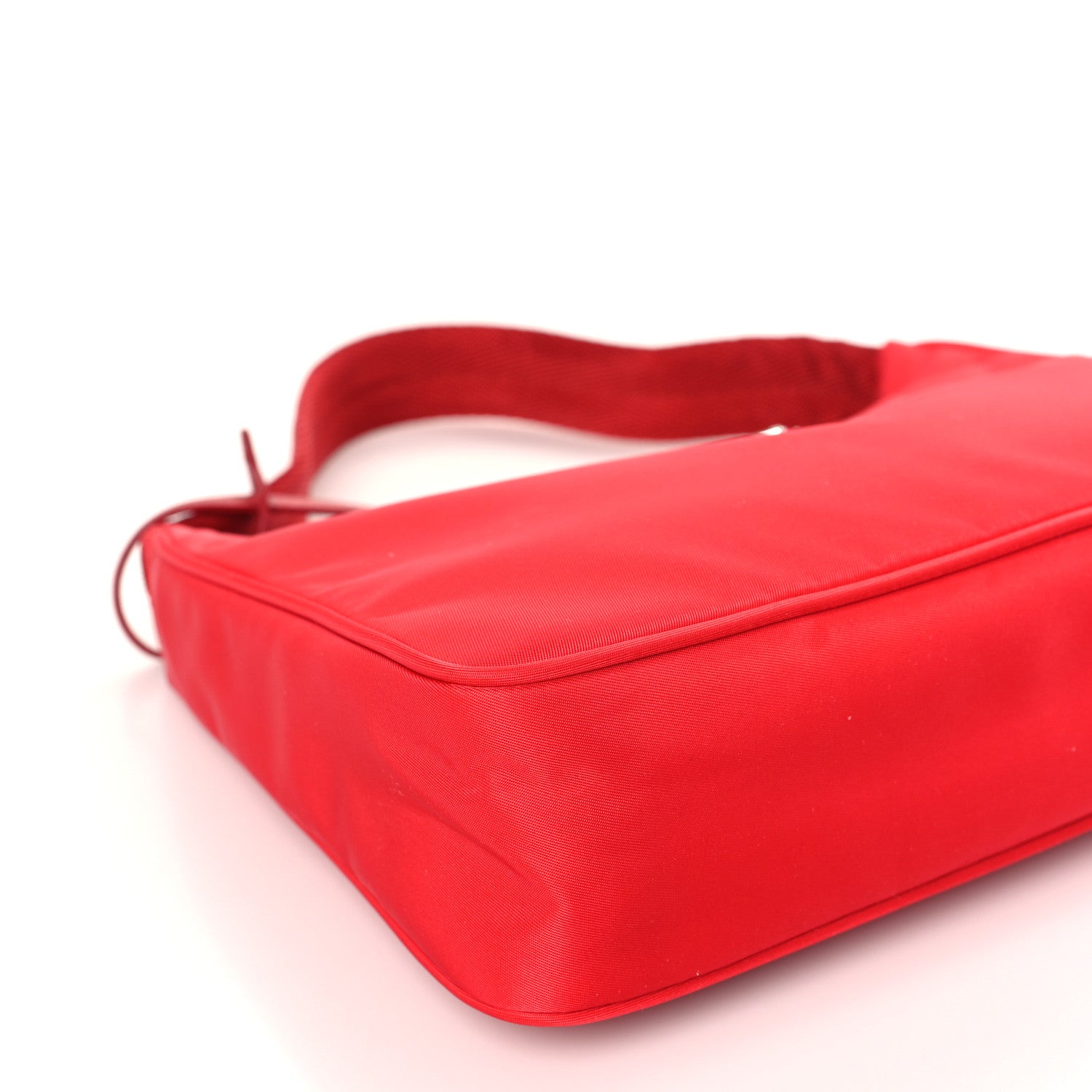 Prada Tessuto Nylon Mini Re-Edition 2000 Bag Rosso 7 of 8