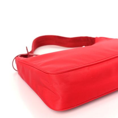 Prada Tessuto Nylon Mini Re-Edition 2000 Bag Rosso 7 of 8