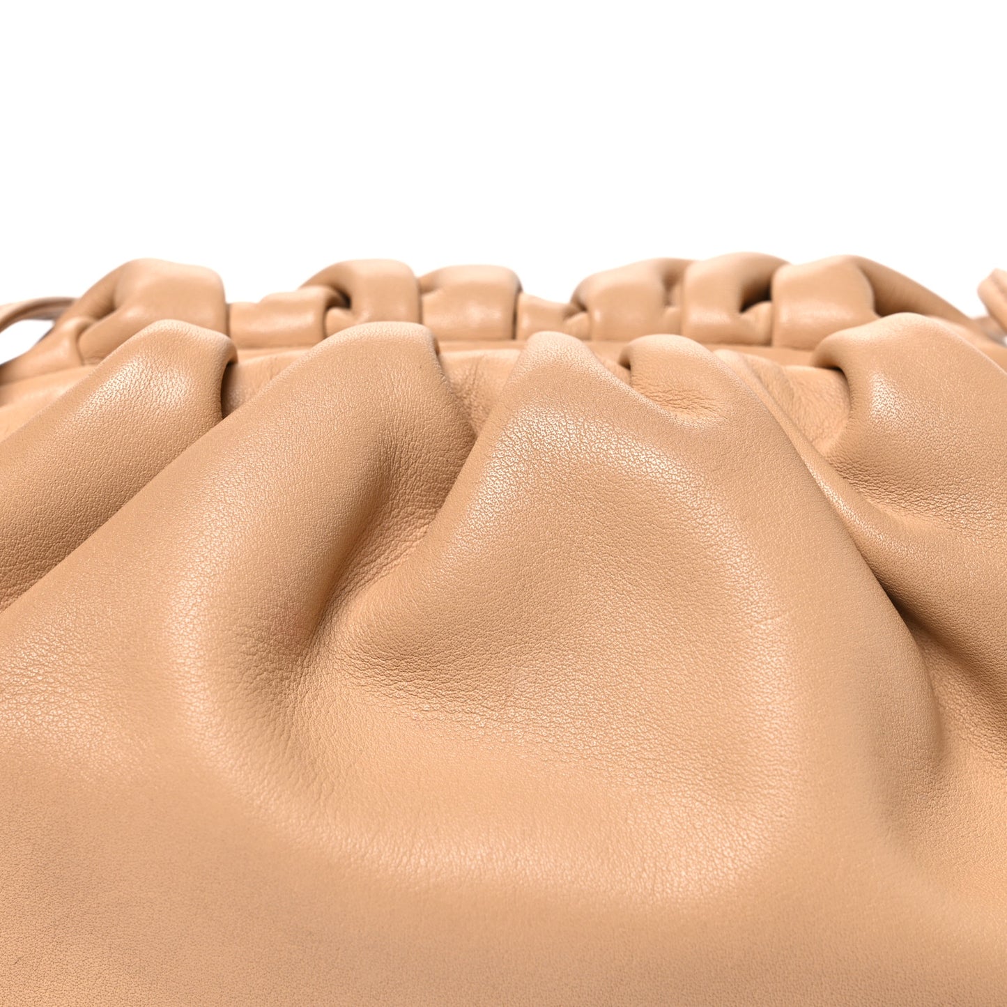 Butter Calfskin The Mini Pouch Almond