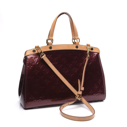 Louis Vuitton Vernis Brea MM Rouge Fauviste 2 of 8