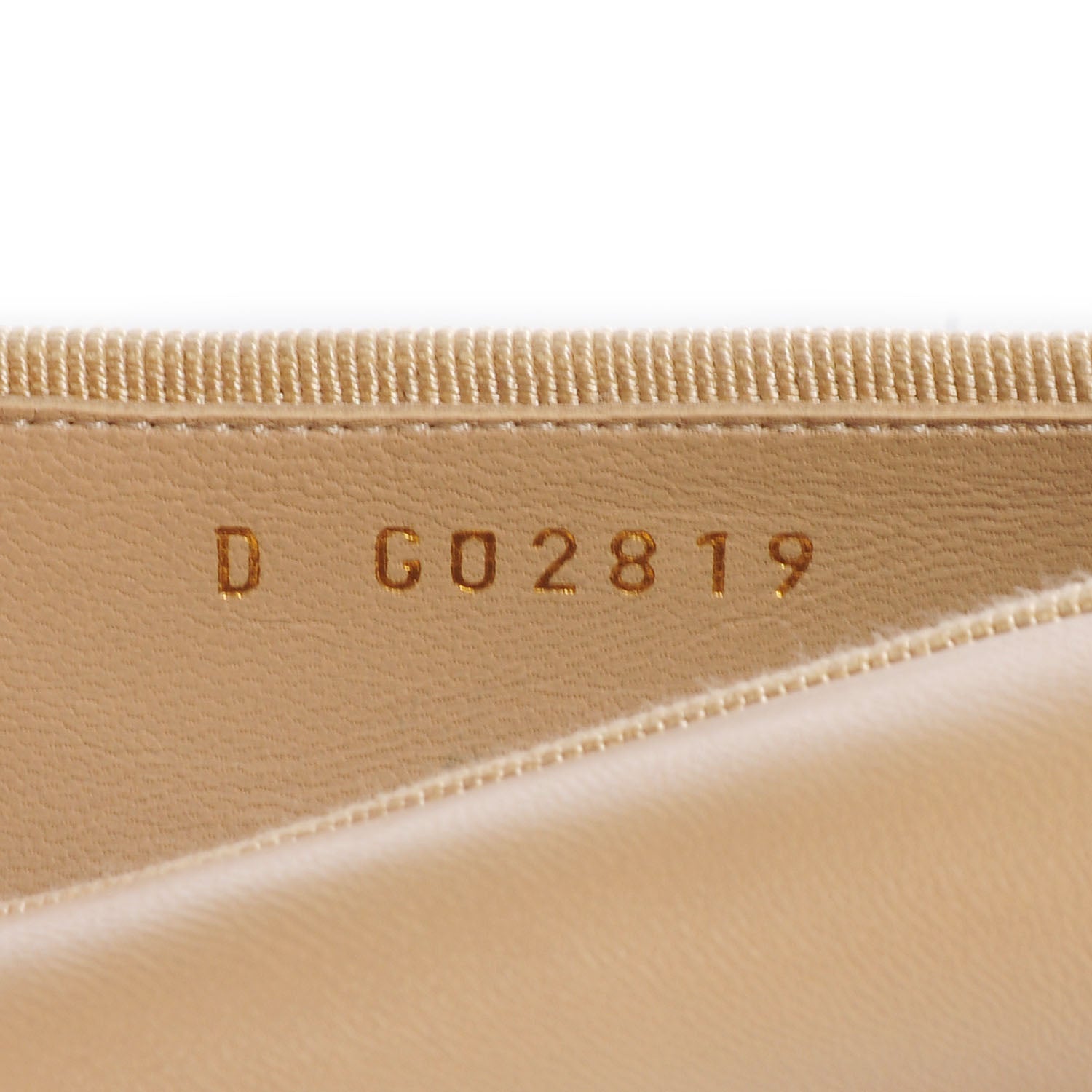 Chanel Leather Cap Toe Ballerina Flats 38 Beige Gold 6 of 7