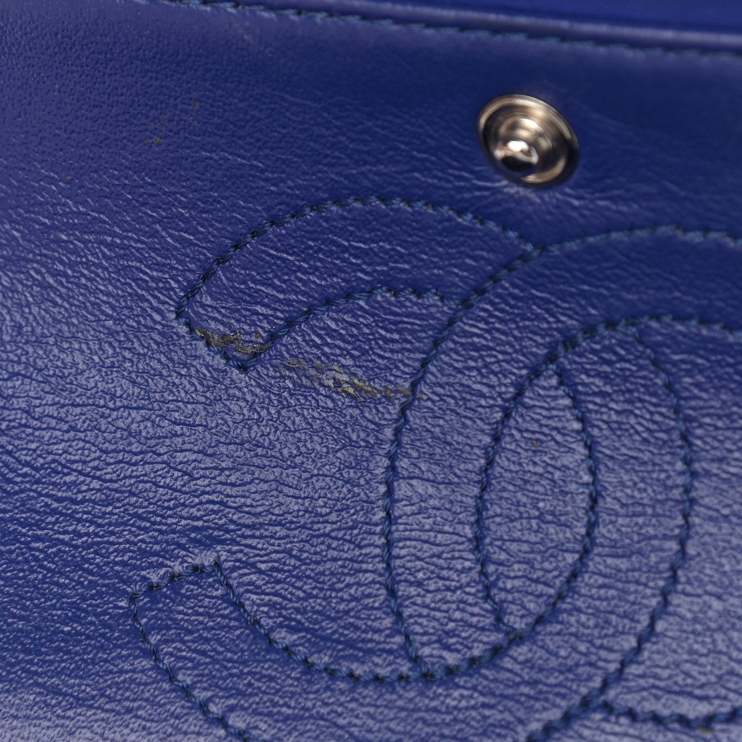 Caviar 2.55 Reissue 224 Flap Dark Blue