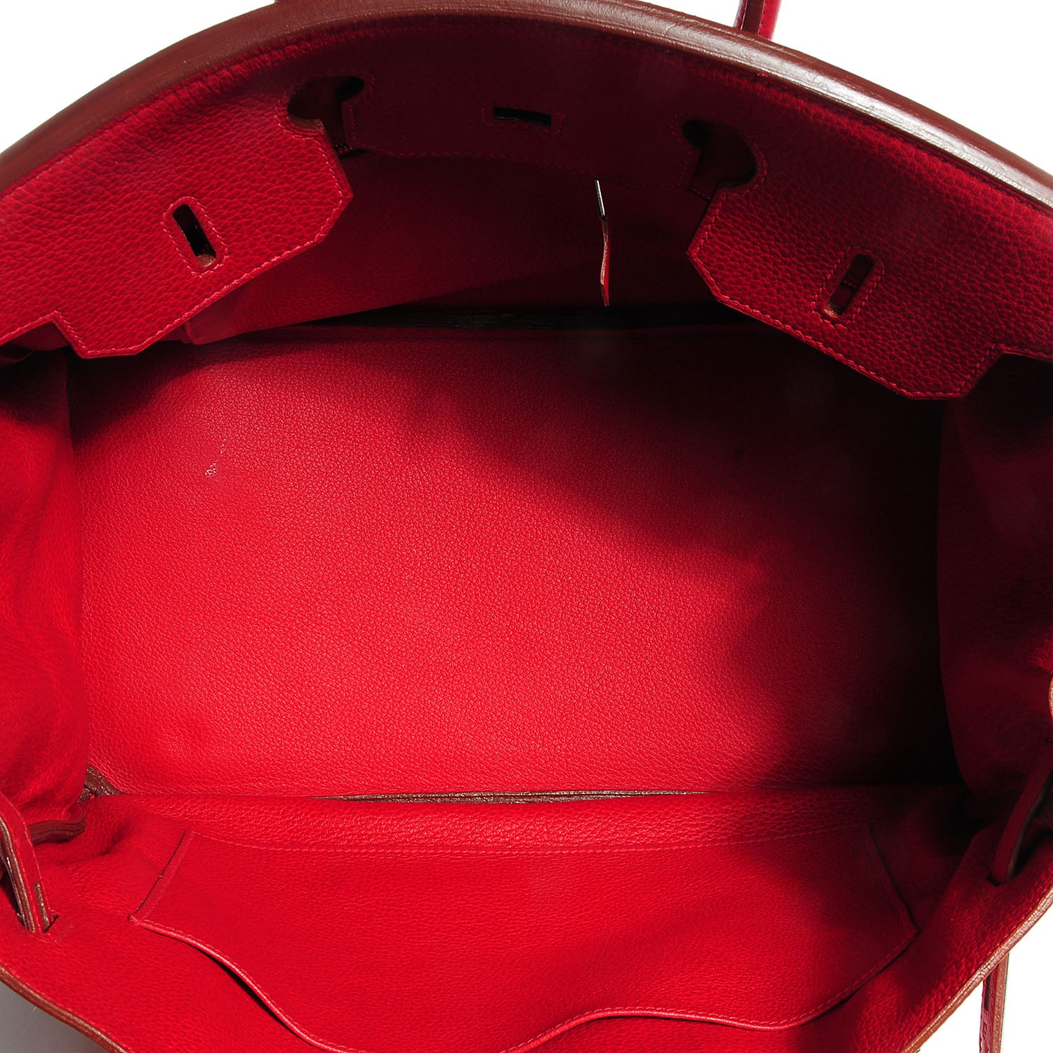 Hermes Buffle Skipper Birkin 35 Rouge Vif 27 of 28