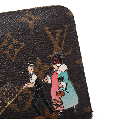 Louis Vuitton Monogram Illustre Zippy Wallet Rose 22 of 24