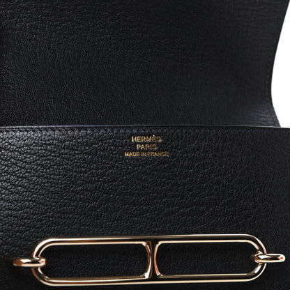 Hermes Chevre Mysore Roulis Slim Wallet Black 6 of 10
