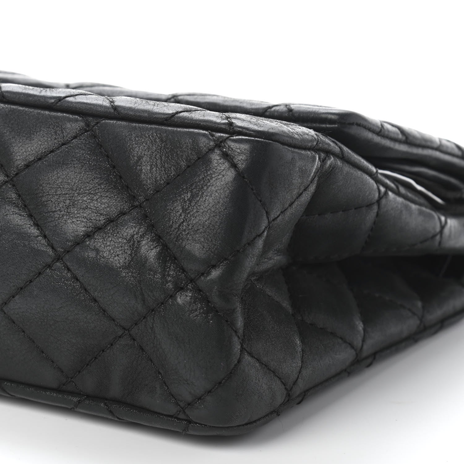 Chanel Iridescent Calfskin Quilted 2.55 Reissue 226 Flap Black 9 of 9