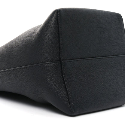 The Row Grained Calfskin Medium N/S Hook Tote Black 9 of 10