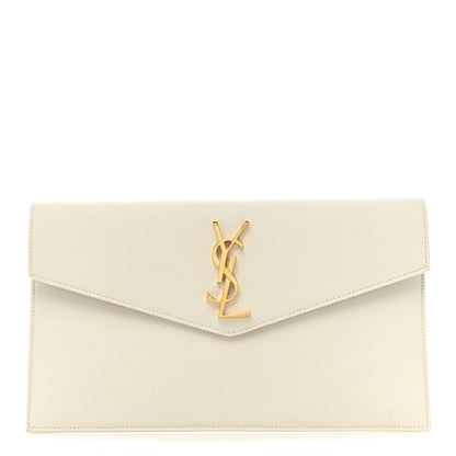 Saint Laurent Grain De Poudre Uptown Pouch Crema Soft 1 of 13
